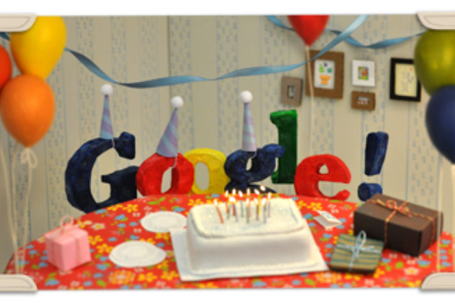 Google 13 urodziny