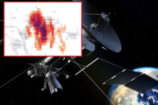Niepokojące zdjęcie z satelity. Ogromna smuga nad Śląskiem! O co chodzi?