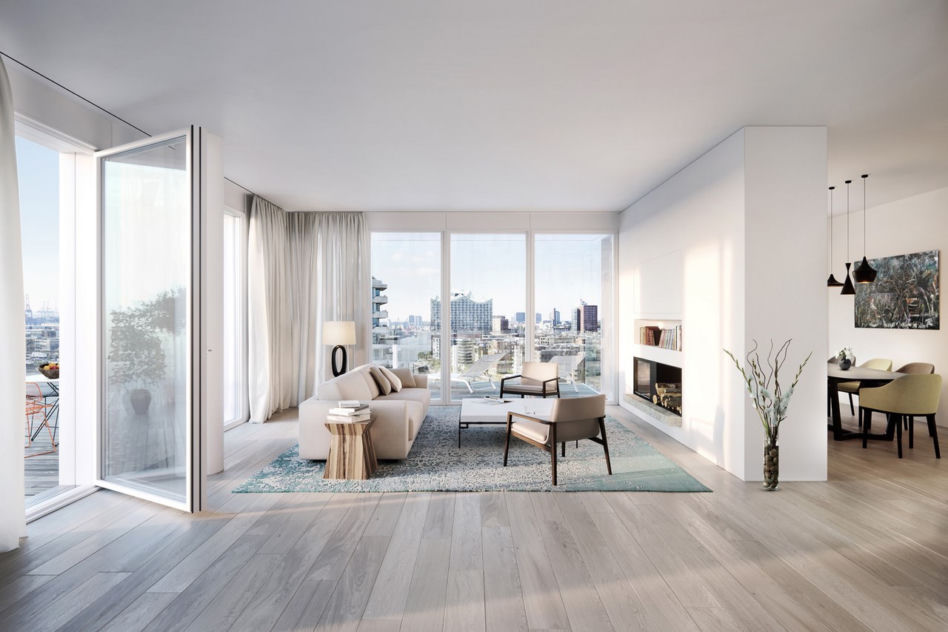 Z widokiem na HafenCity – nowy apartamentowiec Richarda Meiera