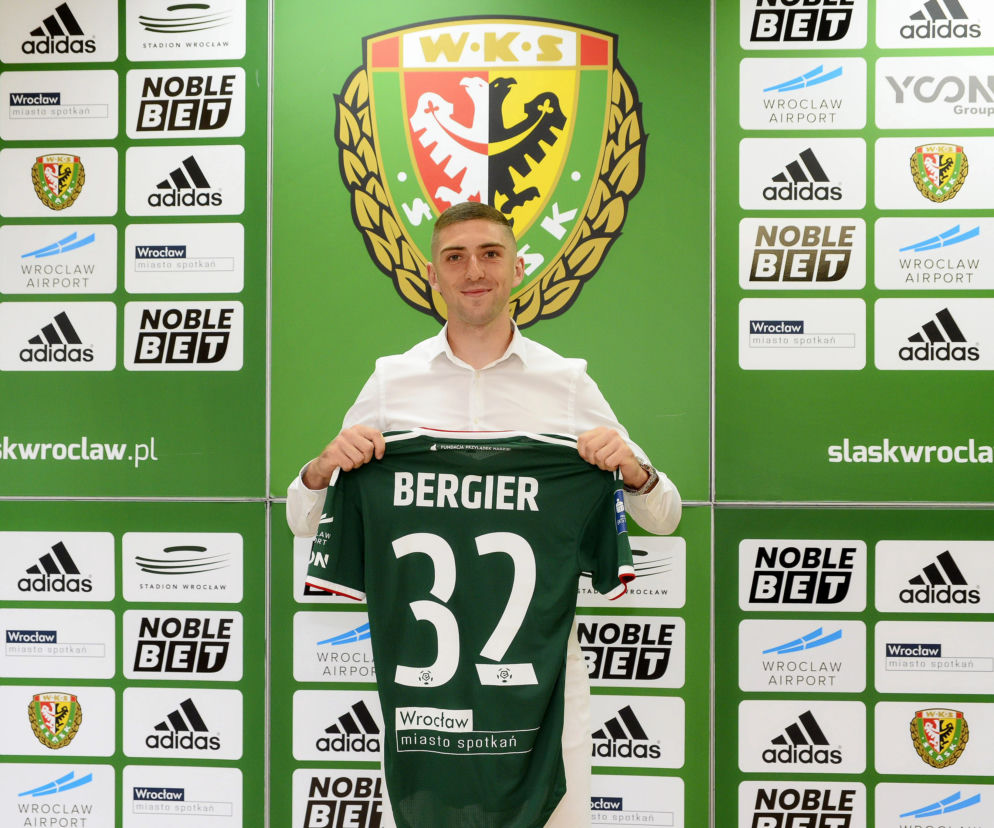 Sebastian Bergier podpisał nowy kontrakt ze Śląskiem Wrocław