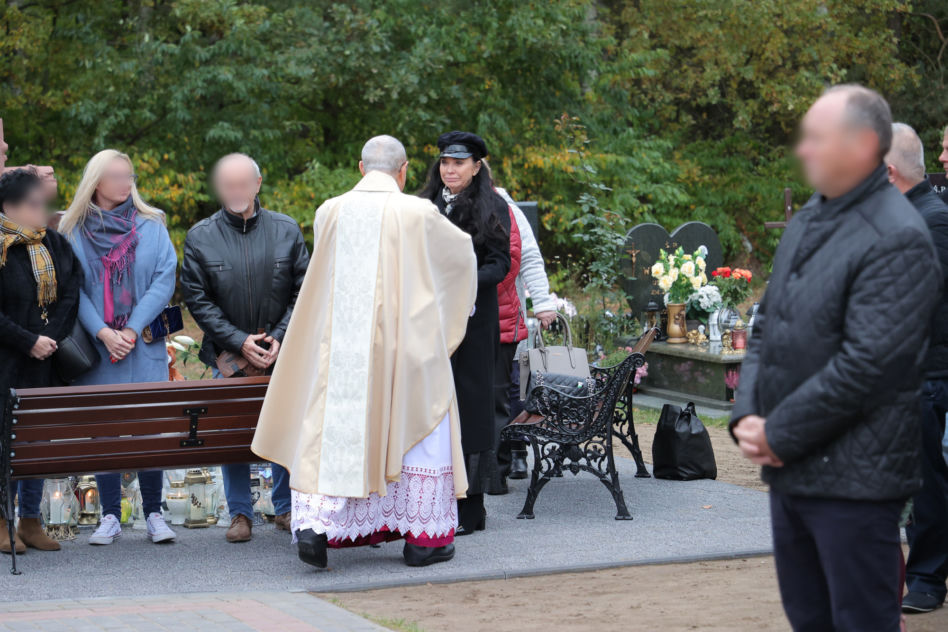 Poświęcenie nowego nagrobka Krzysztofa Krawczyka