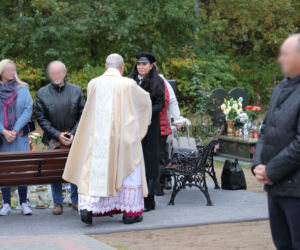 Poświęcenie nowego nagrobka Krzysztofa Krawczyka