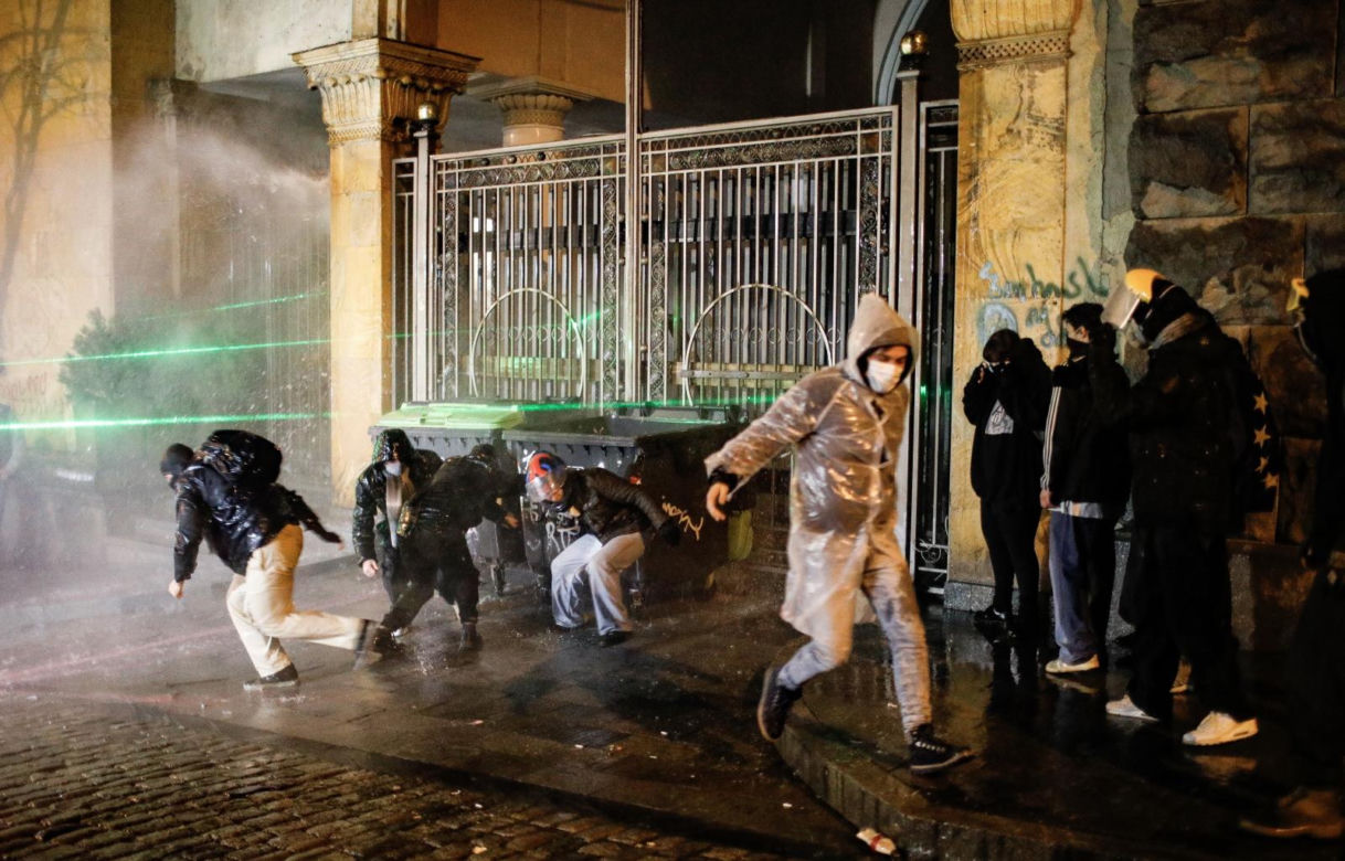 Protesty w Gruzji 
