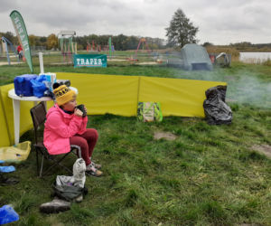Jesienne porządki nad zalewem Muchawka w Siedlcach w 2021 roku