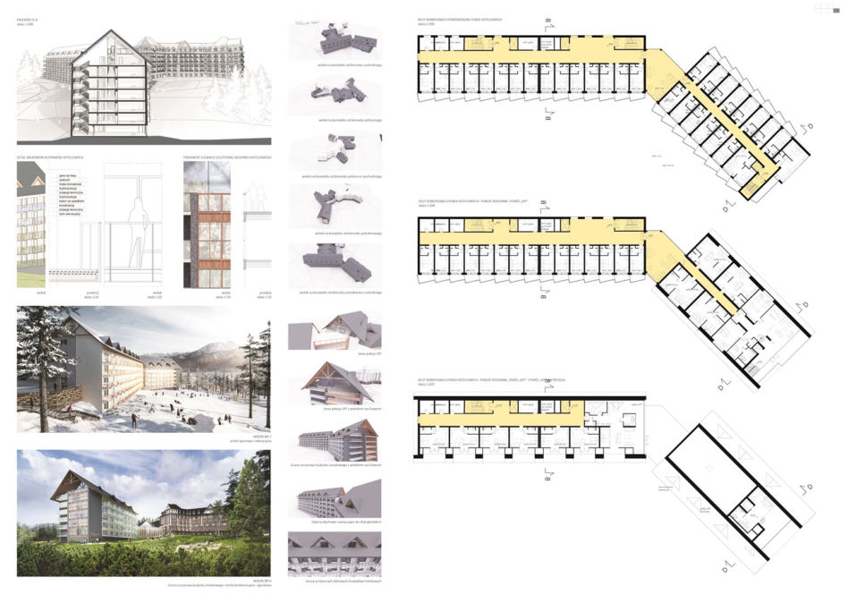 Ośrodek Rewita w Kościelisku od nowa: projekt modernizacji sanatorium Dłuskich w Kościelisku