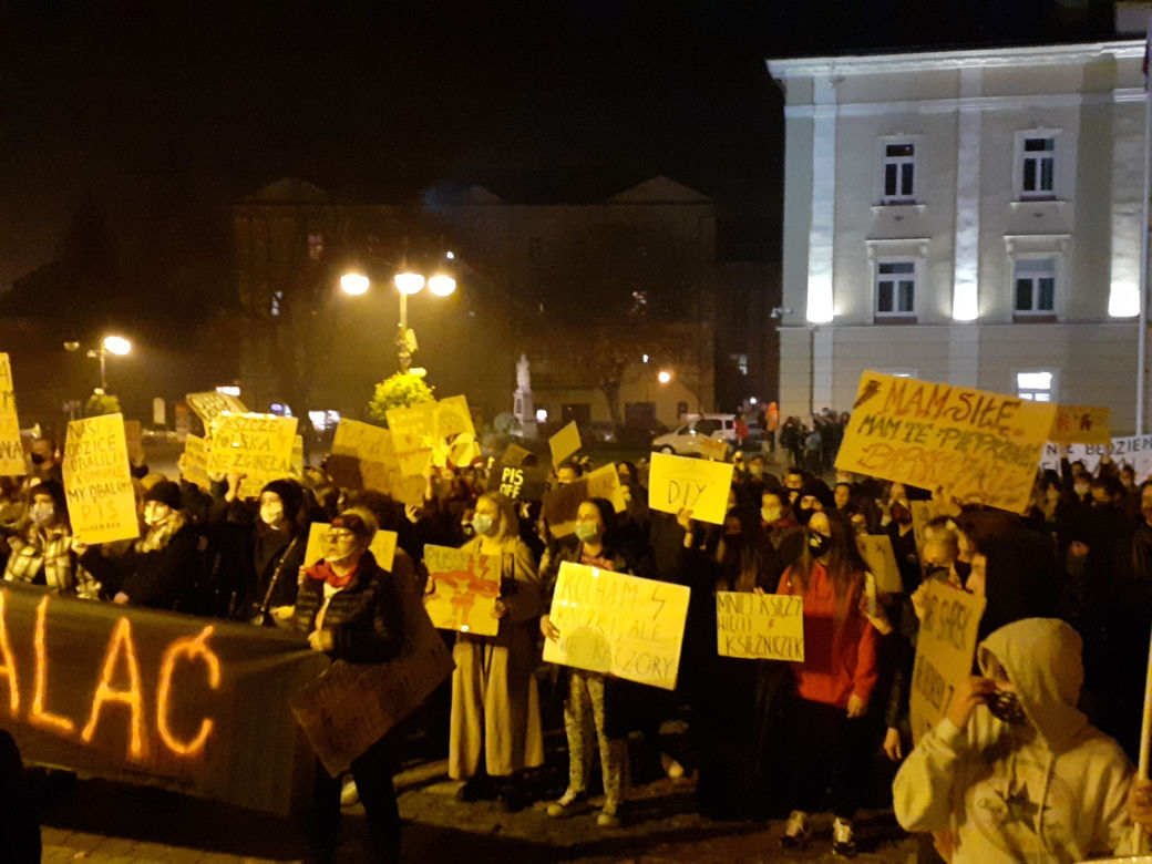 Protest kobiet w Przemyślu - 28 października