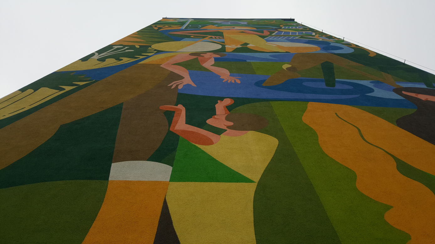 Ekologiczny mural w Bydgoszczy