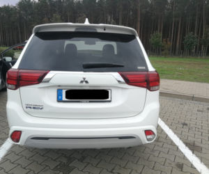 Pochodzące z kradzieży Mitsubishi Outlander PHEV
