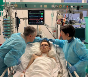 Dominik opuścił Oddział Intensywnej Terpaii