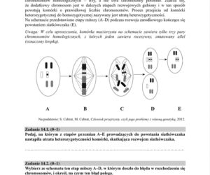 Matura próbna 2020 biologia, str.15