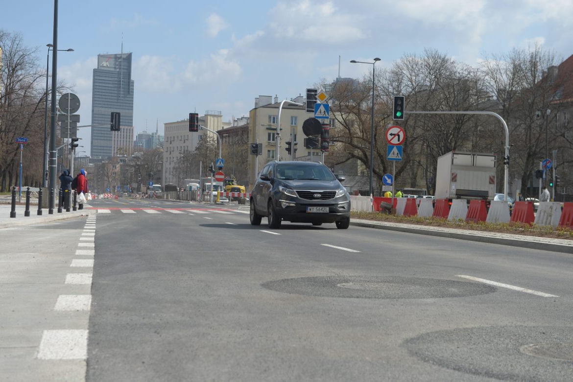 Kierowcy jeżdżą już ulicą Górczewską