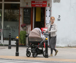 Żona Glińskiego po porodzie