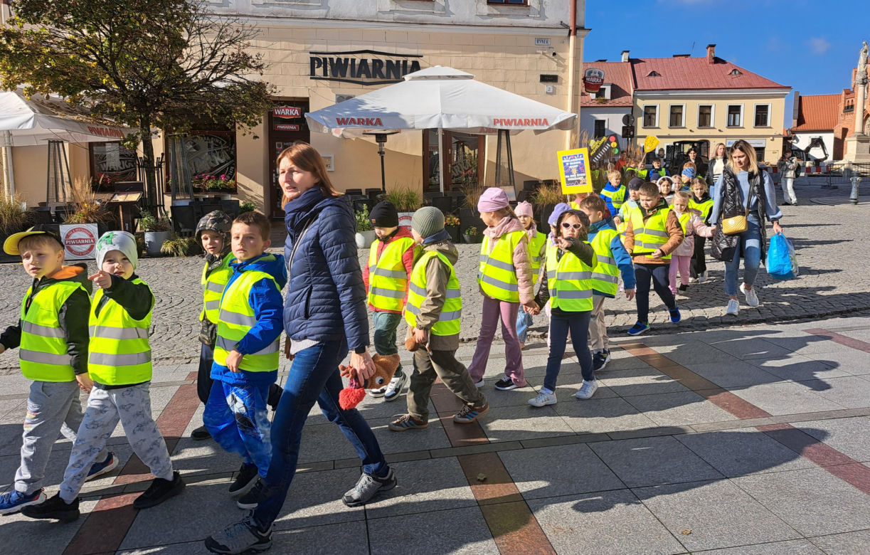 Odblaskowa Szkoła 2025 - akcja w Tarnowie