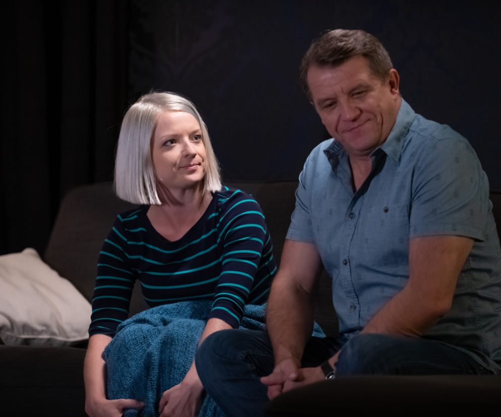 Na Wspólnej odc. 2779. Marek (Grzegorz Gzyl), Martyna (Agnieszka Baranowska)