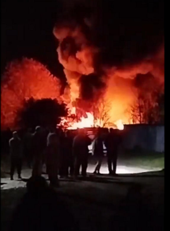 Katastrofa rosyjskiego bombowca. Tu-95 rozbił się i stanął w ogniu. Zginęło 6 osób