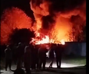 Katastrofa rosyjskiego bombowca. Tu-95 rozbił się i stanął w ogniu. Zginęło 6 osób