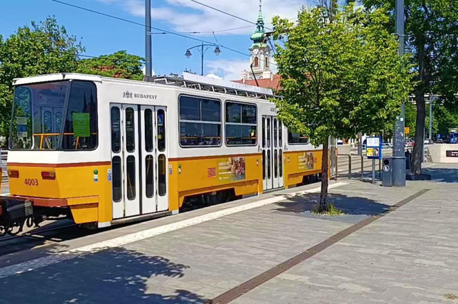 Budapeszt z okien tramwaju