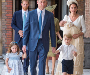 Księżna Kate, książę William, książę Louis, księżniczka Charlotte, książę George