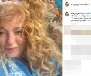 Magda Gessler trzyma się dzięki witaminom 