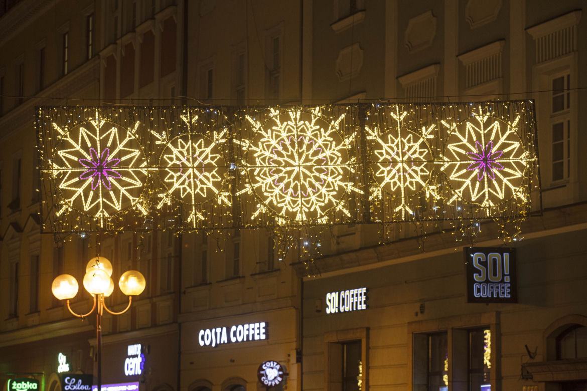 Iluminacja świąteczna we Wrocławiu