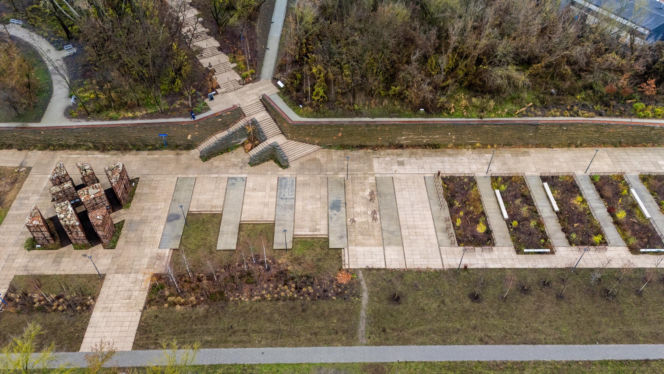 Park Akcji "Burza" w jesiennej odsłonie