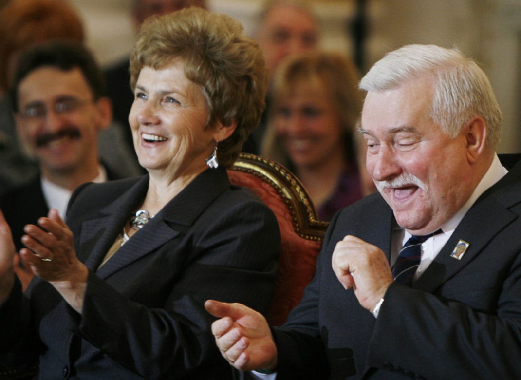 Danuta i Lech Wałęsa