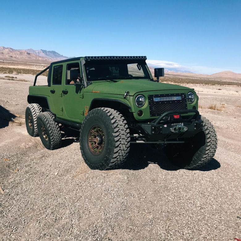Jeep Wrangler 6x6 Bruiser Conversions