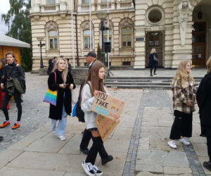 Młodzieżowy Strajk Klimatyczny w Nowym Sączu