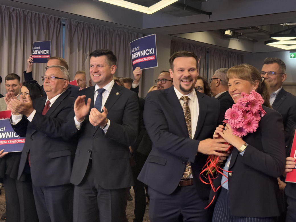Wieczór wyborczy Michała Drewnickiego