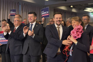 Wieczór wyborczy Michała Drewnickiego