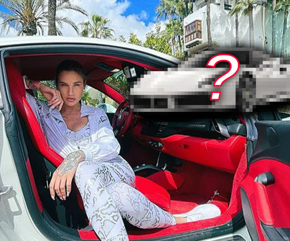 Karolina Gilon w Ferrari 488 GTB