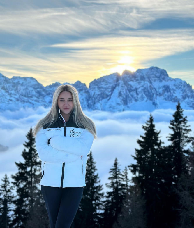 Anzhelika Terliuga, piękna ukraińska mistrzyni karate