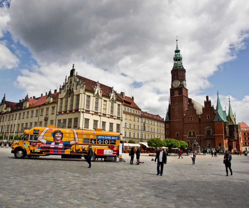 Wrocław autobus, Wrocław rynek, Wrocław starówka