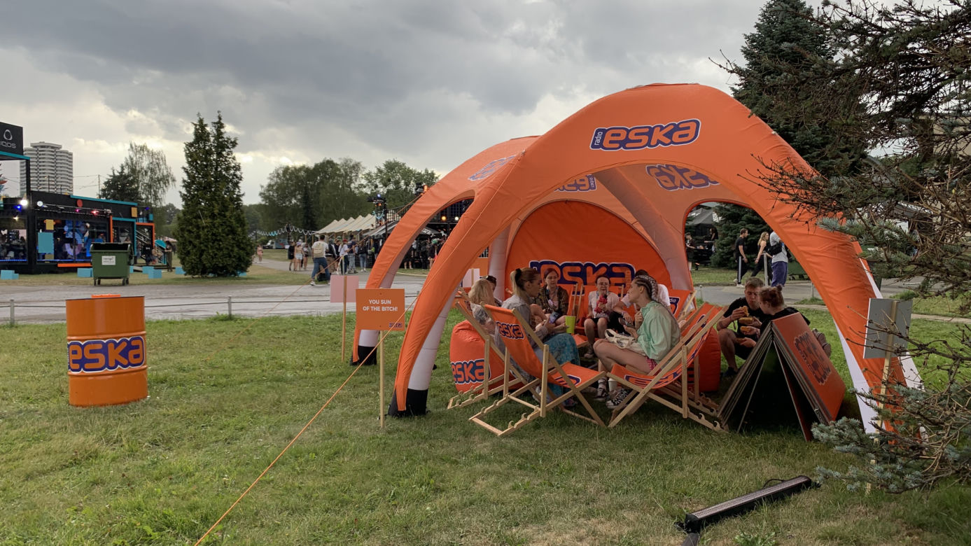 Fest Festival 2022 - tak wygląda strefa Radia ESKA!