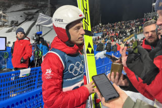 Kamil Stoch po odpadnięciu na IO 2026