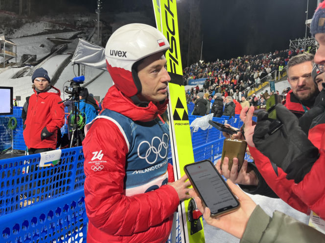 Kamil Stoch po odpadnięciu na IO 2026