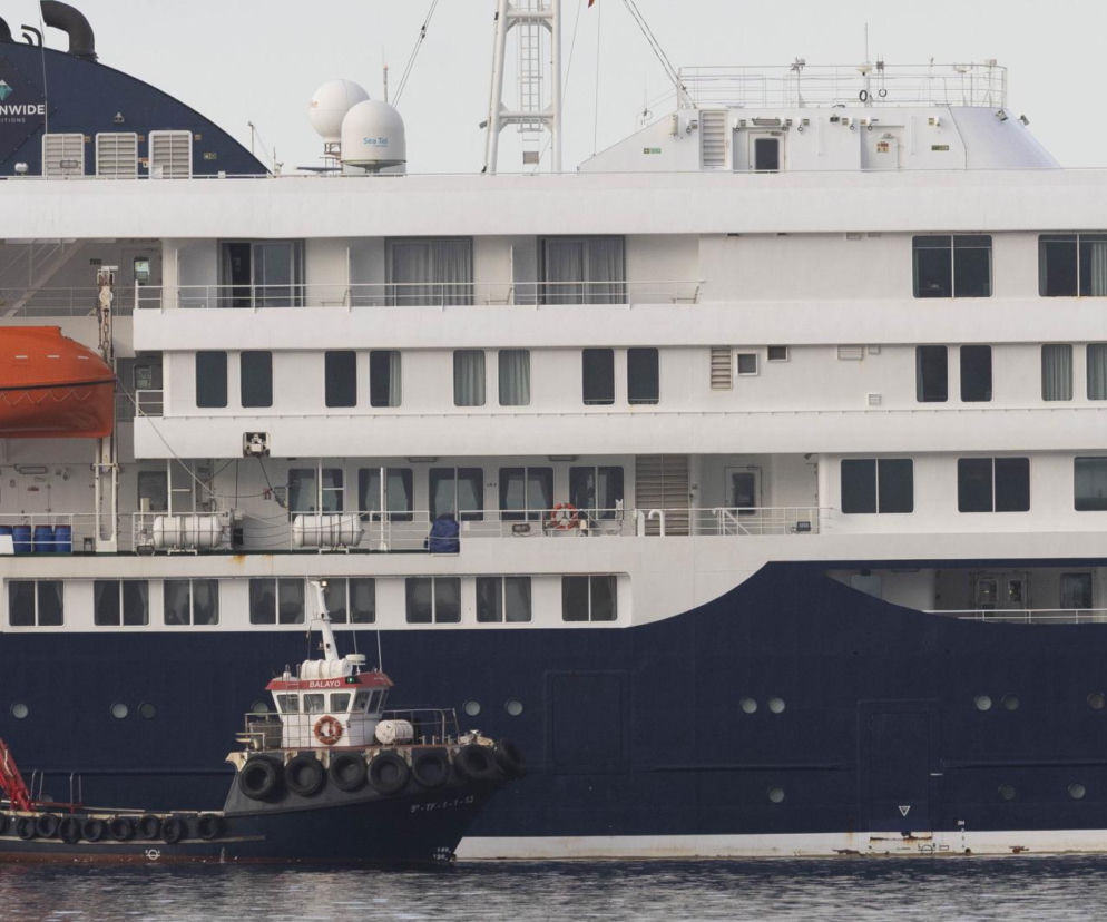 Hantawirus na MV Hondius. Statek zacumował na Teneryfie