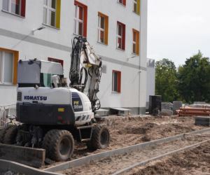 SP 215 na Pradze w remoncie