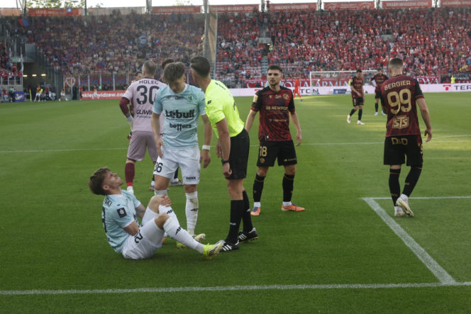 Widzew Łódź - Piast Gliwice: Zdjęcia kibiców i zawodników z meczu 34. kolejki PKO BP Ekstraklasy