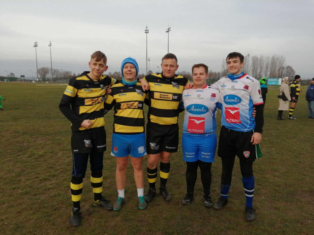 Noworoczny mecz rugby w Siedlcach 2025