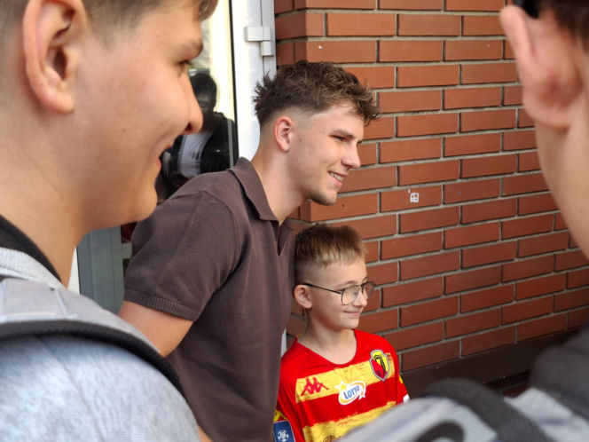 Oskar Pietuszewski po maturze z języka obcego