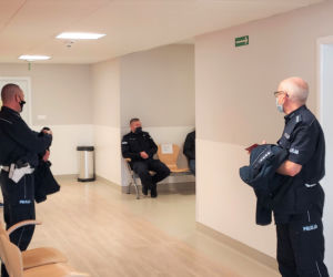 Zobacz, jak szczepią się policjanci z Tarnowa!