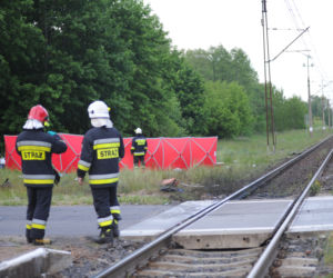 WYPADEK KOLEJOWY