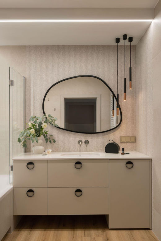 Apartament w Gdańsku. Szklane biuro nad morzem