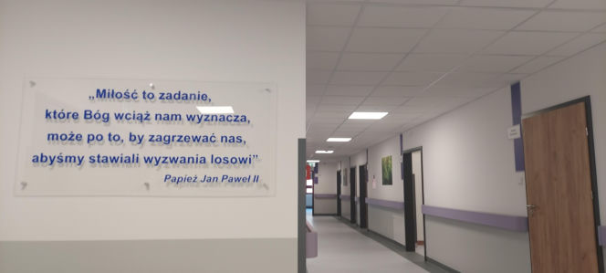 Finalizacja trzech projektów w Samodzielnym Publicznym Szpitalu Wojewódzkim im. Papieża Jana Pawła II w Zamościu.
