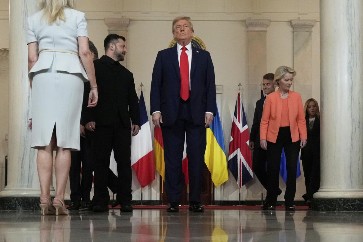 Rozmowy Trumpa z Zełenskim i liderami europejskimi w Białym Domu