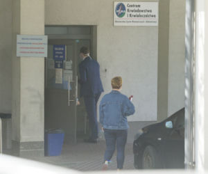 Minister Michał Woś oddał krew dla chorych