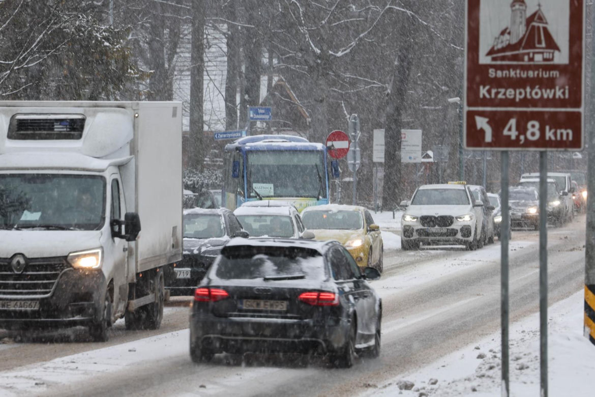 Najazd na Zakopane. Tłumy turystów zmierzają pod Tatry