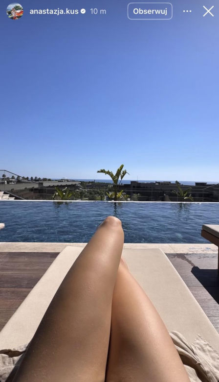 Anastazja Kuś na wakacjach i innych zdjęciach