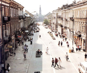 Ulica Stefana Żeromskiego na przestrzeni lat 